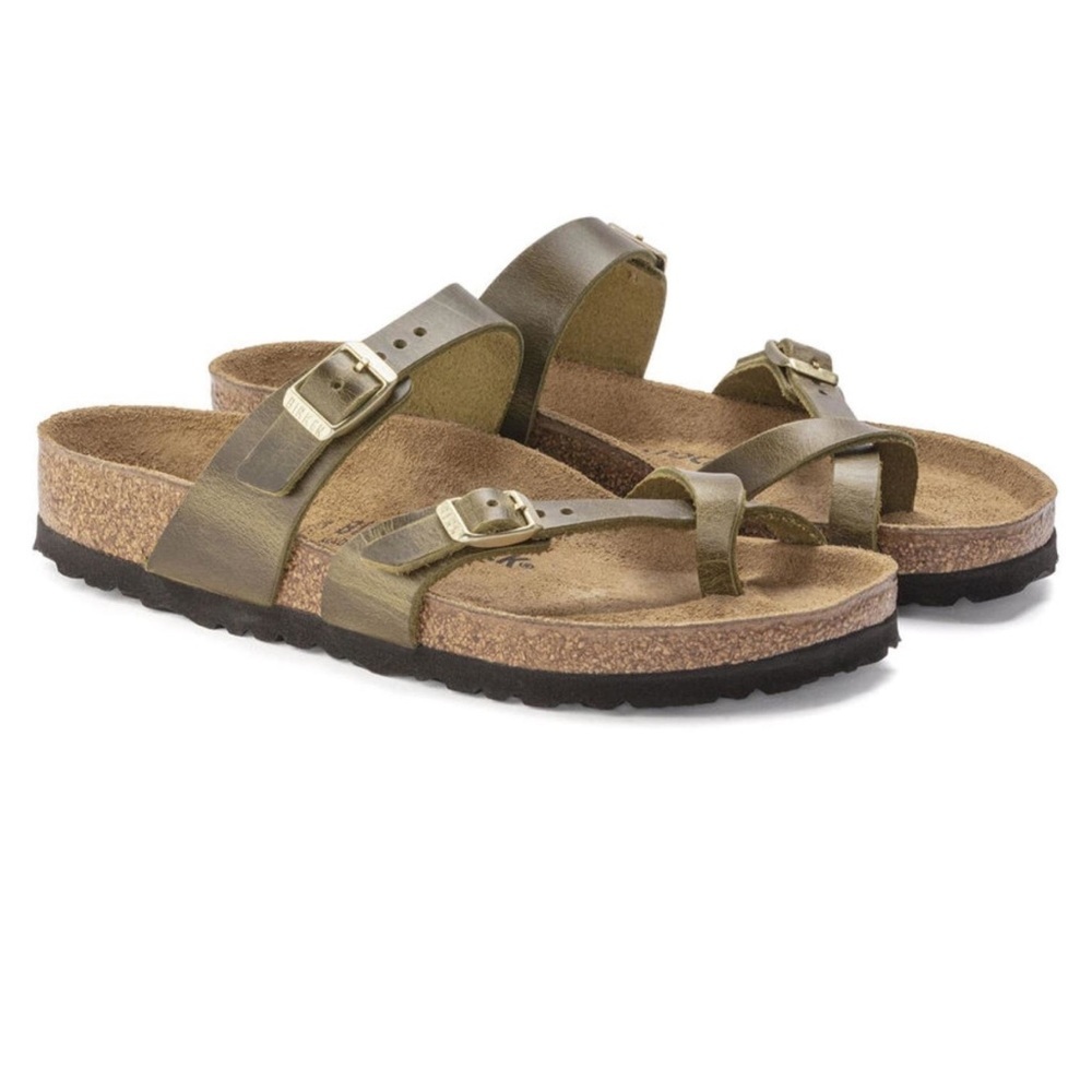 Birkenstock Olive Green Women's Sandals